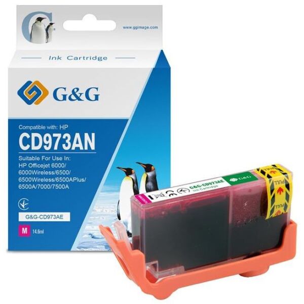Картридж G&G для HP No.920XL Officejet 6000/6000Wireless/6500/6500Wireless/6500APlus/6500A/7000/7500A Magenta (980стр)
Картридж G&G для HP No.920XL Officejet 6000/6000Wireless/6500/6500Wireless/6500APlus/6500A/7000/7500A Magenta (980стр)