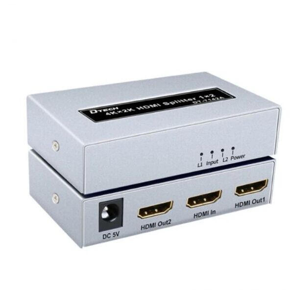 Разветвитель HDMI DT-7142A 
Разветвитель HDMI DT-7142A