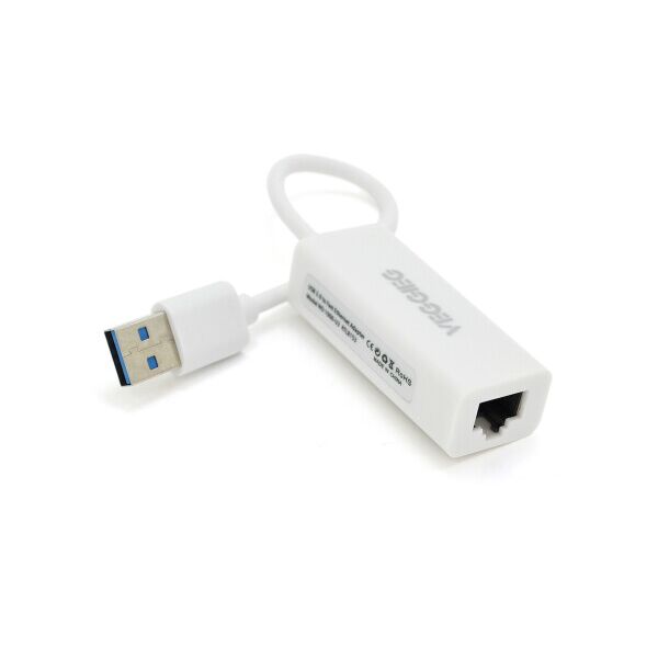 Контроллер USB 3.0 to Ethernet VEGGIEG U3-W01 - Сетевой адаптер 100 - 1000Mbps с проводом, RTL-8152B, White, Blister-Box
Контроллер USB 3.0 to Ethernet VEGGIEG U3-W01 - Сетевой адаптер 100 - 1000Mbps с проводом, RTL-8152B, White, Blister-Box