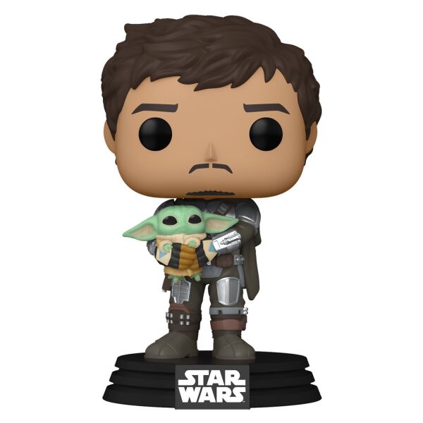 Funko Коллекционная фигурка Funko POP! Bobble Star Wars Mandalorian Mandalorian with Grogu 54525
Funko Коллекционная фигурка Funko POP! Bobble Star Wars Mandalorian Mandalorian with Grogu 54525