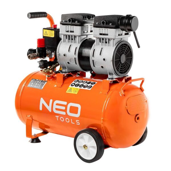 Neo Tools Компрессор, безмасляный, 230В, 50л, 8 Бар, 180л/мин, 1150Вт, асинхронный двигатель, IP20
Neo Tools Компрессор, безмасляный, 230В, 50л, 8 Бар, 180л/мин, 1150Вт, асинхронный двигатель, IP20