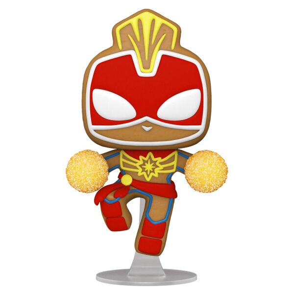Funko Коллекционная фигурка Funko POP! Bobble Marvel Holiday Gingerbread Captain Marvel 50661
Funko Коллекционная фигурка Funko POP! Bobble Marvel Holiday Gingerbread Captain Marvel 50661