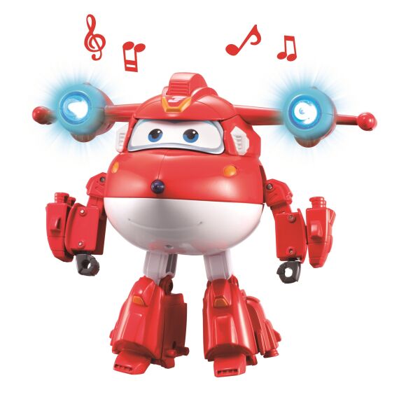 Super Wings Игровая фигурка-трансформер Supercharge Lights&Sounds Jett, Джетт, свет, звук
Super Wings Игровая фигурка-трансформер Supercharge Lights&Sounds Jett, Джетт, свет, звук