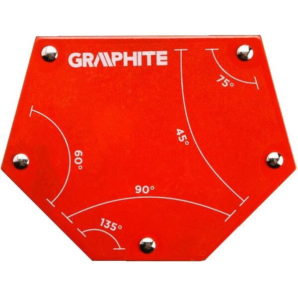 Cварочный угольник магнитный GRAPHITE 56H905, 111x136x24мм, угол 45,60,75,90или135 град., сила 34кг
Cварочный угольник магнитный GRAPHITE 56H905, 111x136x24мм, угол 45,60,75,90или135 град., сила 34кг