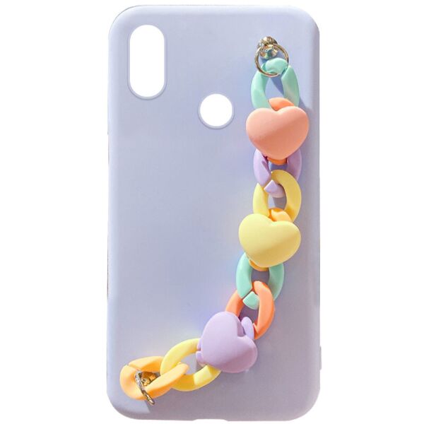 Чехол Chained Heart c подвесной цепочкой для Xiaomi Redmi Note 5 Pro / Note 5 (AI Dual Camera) Lilac Blue
Чехол Chained Heart c подвесной цепочкой для Xiaomi Redmi Note 5 Pro / Note 5 (AI Dual Camera) Lilac Blue