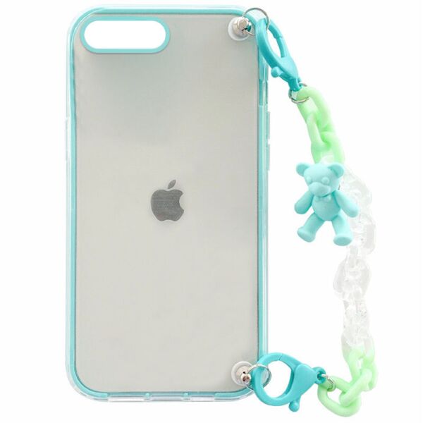 Чехол Crystal Bear c подвесной цепочкой для Apple iPhone 7 plus / 8 plus (5.5") Бирюзовый
Чехол Crystal Bear c подвесной цепочкой для Apple iPhone 7 plus / 8 plus (5.5") Бирюзовый