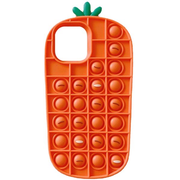 Фигурный силиконовый 3D чехол-антистресс Pop it Морковка для Apple iPhone 12 Pro / 12 (6.1") Оранжевый
Фигурный силиконовый 3D чехол-антистресс Pop it Морковка для Apple iPhone 12 Pro / 12 (6.1") Оранжевый