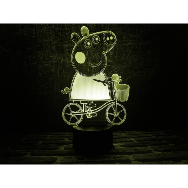 Сменная пластина для 3DTOYSLAMP ламп Свинка Пэппа
Сменная пластина для 3DTOYSLAMP ламп Свинка Пэппа