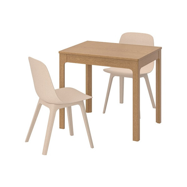 Комплект для кухни IKEA EKEDALEN ODGER стол 80/120 см и 2 стула Коричневый-бежевый (492.214.01)
Комплект для кухни IKEA EKEDALEN ODGER стол 80/120 см и 2 стула Коричневый-бежевый (492.214.01)