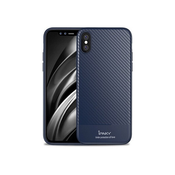 Чехол-накладка Ipaky Carbon Fiber Series/TPU Case With Carbon Fiber Apple iPhone XS Max Blue'
Чехол-накладка Ipaky Carbon Fiber Series/TPU Case With Carbon Fiber Apple iPhone XS Max Blue'