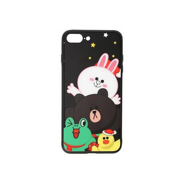 Чехол-накладка TOTO Cartoon Print Glass Case Apple iPhone 7 Plus/8 Plus Line friends all about'
Чехол-накладка TOTO Cartoon Print Glass Case Apple iPhone 7 Plus/8 Plus Line friends all about'