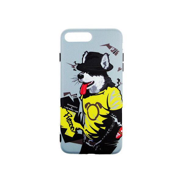 Чехол-накладка PUZOO TPU Glossy Surface IMD Hip Hop iPhone 7 Plus/8 Plus RAP Alaskan Grey'
Чехол-накладка PUZOO TPU Glossy Surface IMD Hip Hop iPhone 7 Plus/8 Plus RAP Alaskan Grey'