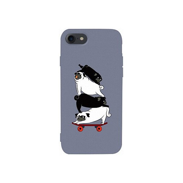 Чехол-накладка TOTO Matt TPU 2mm Print Case Apple iPhone 7/8 #51 Mops Skate Lavander Grey'
Чехол-накладка TOTO Matt TPU 2mm Print Case Apple iPhone 7/8 #51 Mops Skate Lavander Grey'