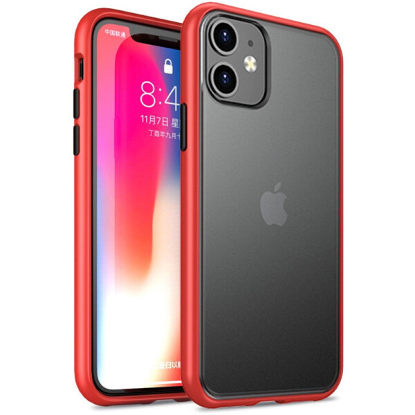 Чехол-накладка Ipaky Cucoloris Series/TPU Frame Anti-Scratch PC Case Apple iPhone 11 Red
Чехол-накладка Ipaky Cucoloris Series/TPU Frame Anti-Scratch PC Case Apple iPhone 11 Red