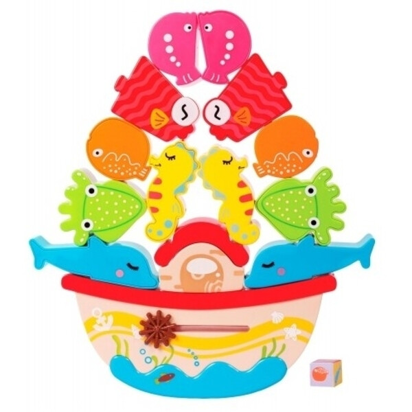 Игра-баланс BeBeLino Корабль с животными (58151) 
Игра-баланс BeBeLino Корабль с животными (58151)