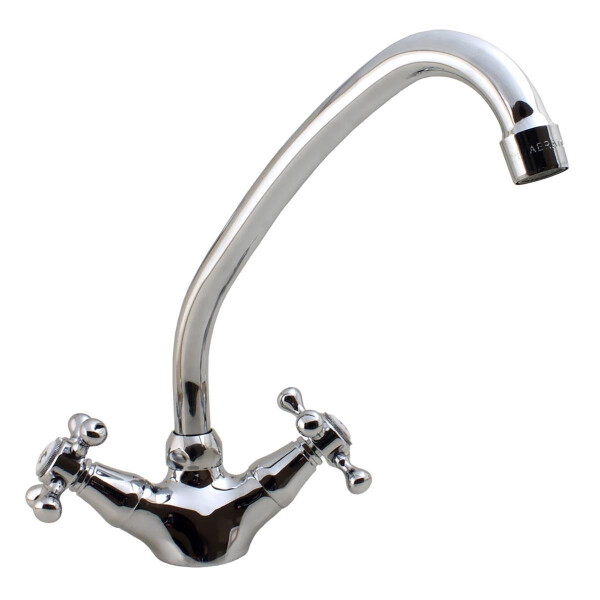 Смеситель для кухни EUROPRODUCT MF двухвентильный EP0017 
Смеситель для кухни EUROPRODUCT MF двухвентильный EP0017