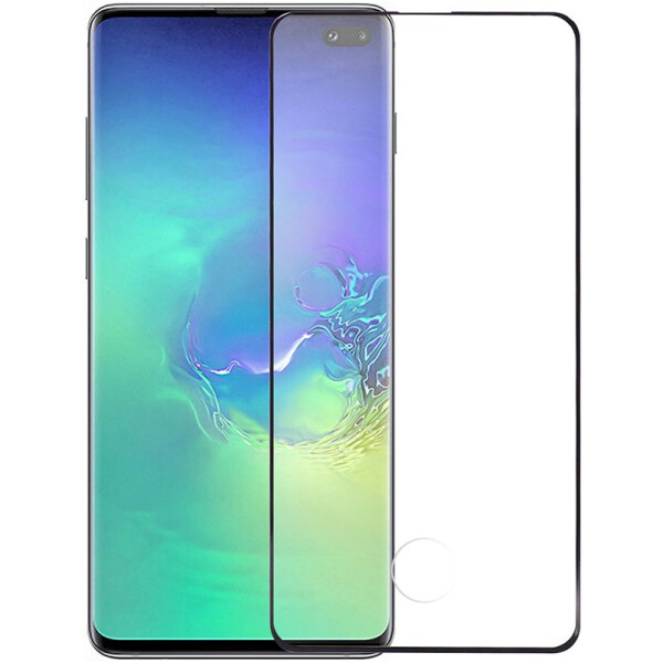 Защитное стекло TOTO 5D Cold Carving Tempered Glass Samsung Galaxy S10+ Black 
Защитное стекло TOTO 5D Cold Carving Tempered Glass Samsung Galaxy S10+ Black