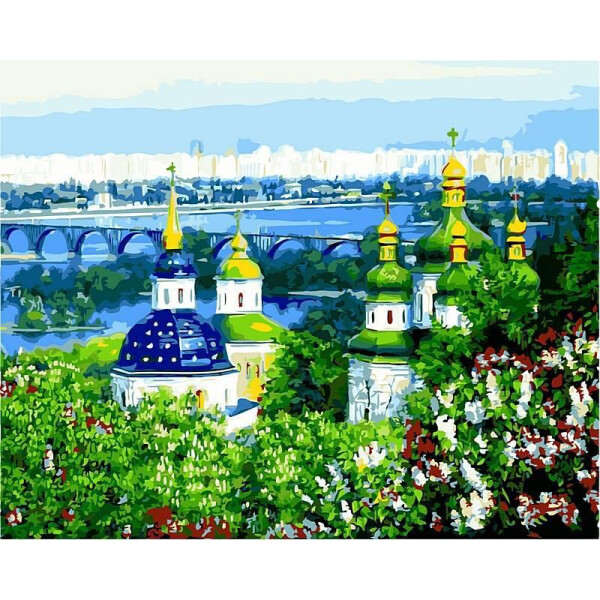 Картина по номерам Киево-Печерская Лавра. Весеннее утро. Худ. Дмитрий Шкляр, 40x50 см., Babylon
Картина по номерам Киево-Печерская Лавра. Весеннее утро. Худ. Дмитрий Шкляр, 40x50 см., Babylon