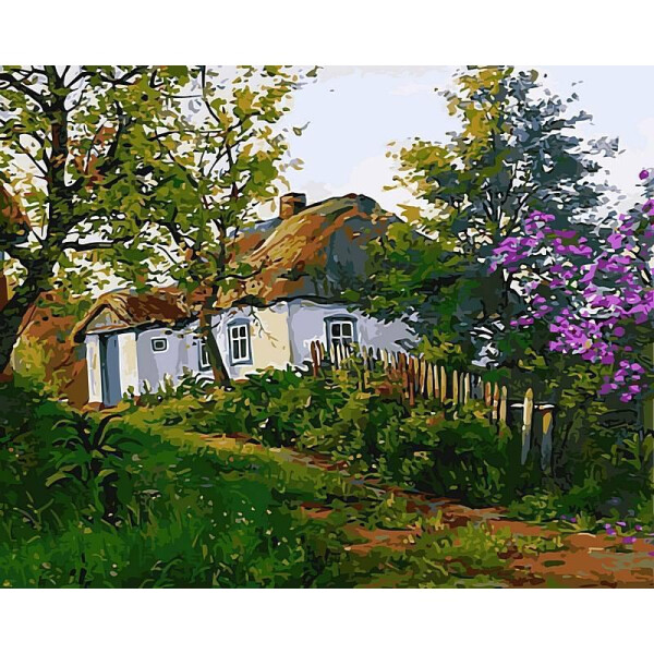 Картина по номерам Расцвела сирень возле дома. Худ. Геннадий Колесной, 40x50 см., Babylon
Картина по номерам Расцвела сирень возле дома. Худ. Геннадий Колесной, 40x50 см., Babylon