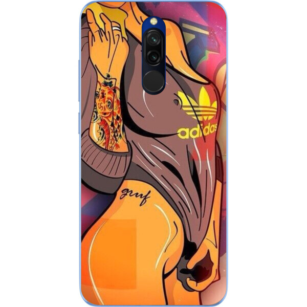 Бампер силиконовый чехол Amstel для Xiaomi Redmi 8 с картинкой Девушка в майке adidas
Бампер силиконовый чехол Amstel для Xiaomi Redmi 8 с картинкой Девушка в майке adidas