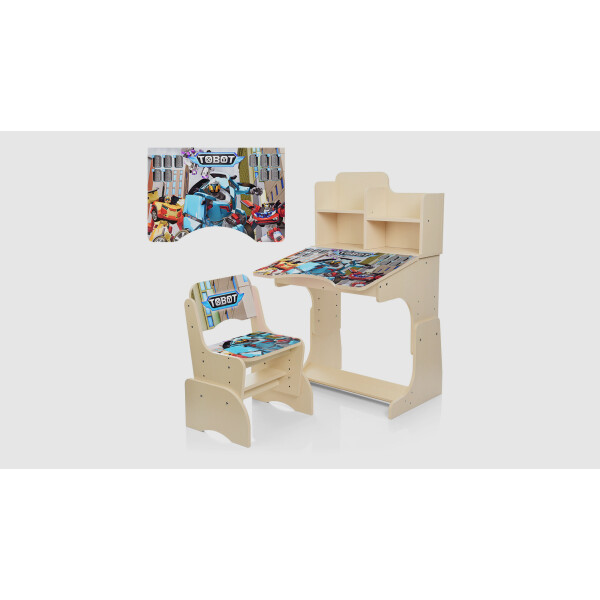 Парта со стульчиком W2071-79-3 Tobot Венге светлый (KI00918) 
Парта со стульчиком W2071-79-3 Tobot Венге светлый (KI00918)