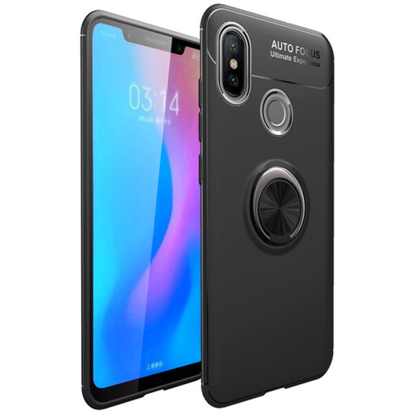 TPU чехол Deen ColorRing под магнитный держатель для Xiaomi Redmi Note 6 Pro Черный / Черный
TPU чехол Deen ColorRing под магнитный держатель для Xiaomi Redmi Note 6 Pro Черный / Черный
