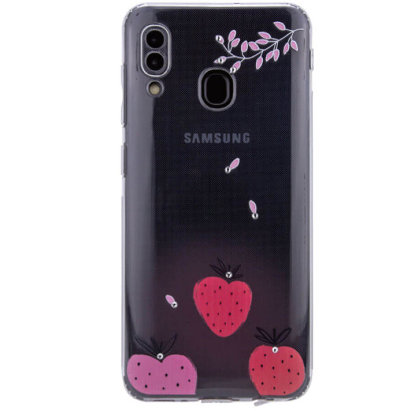TPU чехол Luxury Diamond full protective для Samsung Galaxy A20 / A30 Красный / Клубника
TPU чехол Luxury Diamond full protective для Samsung Galaxy A20 / A30 Красный / Клубника