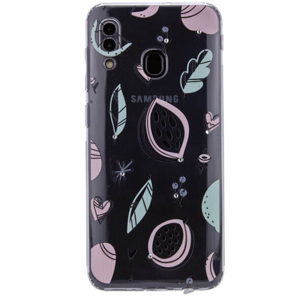 TPU чехол Luxury Diamond full protective для Samsung Galaxy A20 / A30 Прозрачный / Экзотические фрукты
TPU чехол Luxury Diamond full protective для Samsung Galaxy A20 / A30 Прозрачный / Экзотические фрукты