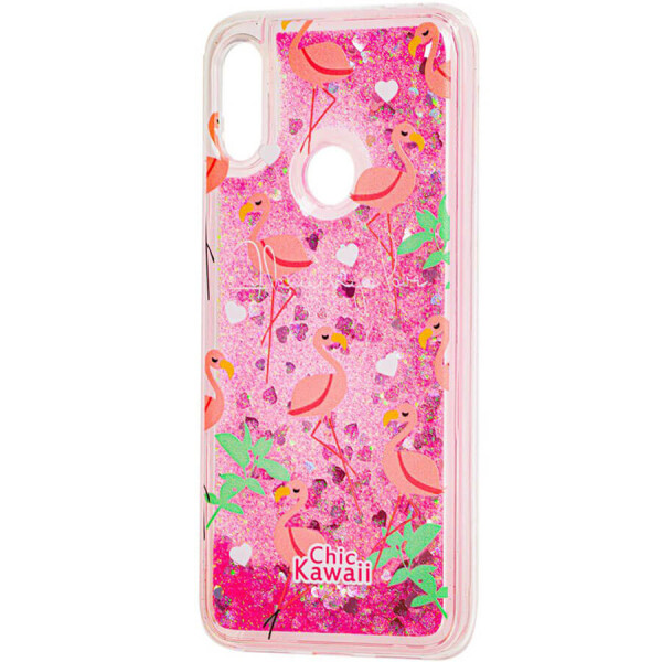 TPU чехол с переливающимися блестками для Huawei P Smart+ (nova 3i) Фламинго
TPU чехол с переливающимися блестками для Huawei P Smart+ (nova 3i) Фламинго