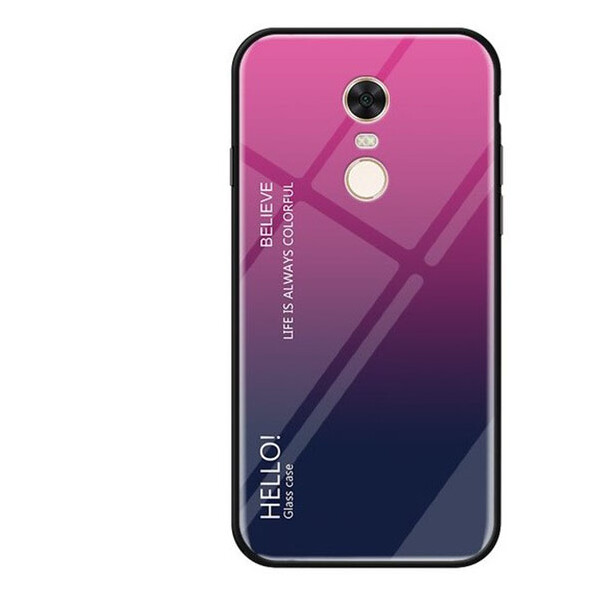 TPU+Glass чехол Gradient HELLO для Xiaomi Redmi 5 Plus / Redmi Note 5 (SC) Малиновый
TPU+Glass чехол Gradient HELLO для Xiaomi Redmi 5 Plus / Redmi Note 5 (SC) Малиновый