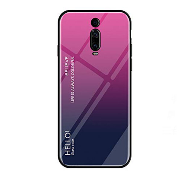 TPU+Glass чехол Gradient HELLO для Xiaomi Redmi K20 / K20 Pro / Mi9T / Mi9T Pro Малиновый
TPU+Glass чехол Gradient HELLO для Xiaomi Redmi K20 / K20 Pro / Mi9T / Mi9T Pro Малиновый
