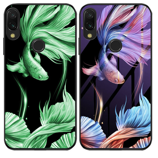 TPU+Glass чехол светящийся в темноте для Xiaomi Redmi Note 7 / Note 7 Pro / Note 7s Рыбка / Фиолетовый
TPU+Glass чехол светящийся в темноте для Xiaomi Redmi Note 7 / Note 7 Pro / Note 7s Рыбка / Фиолетовый