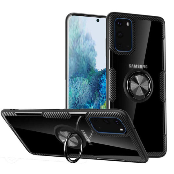 TPU+PC чехол Deen CrystalRing под магнитный держатель для Samsung Galaxy S20 Бесцветный / Черный
TPU+PC чехол Deen CrystalRing под магнитный держатель для Samsung Galaxy S20 Бесцветный / Черный