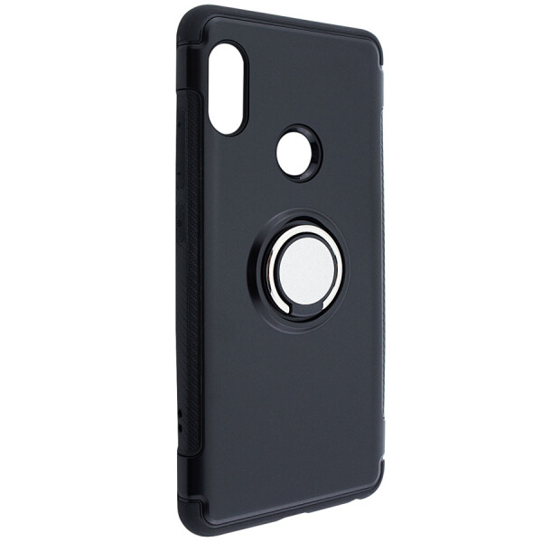 TPU+PC чехол Deen Verus с креплением под магнитный держатель для Xiaomi Redmi Note 5 Pro/Note 5 (DC) Черный
TPU+PC чехол Deen Verus с креплением под магнитный держатель для Xiaomi Redmi Note 5 Pro/Note 5 (DC) Черный