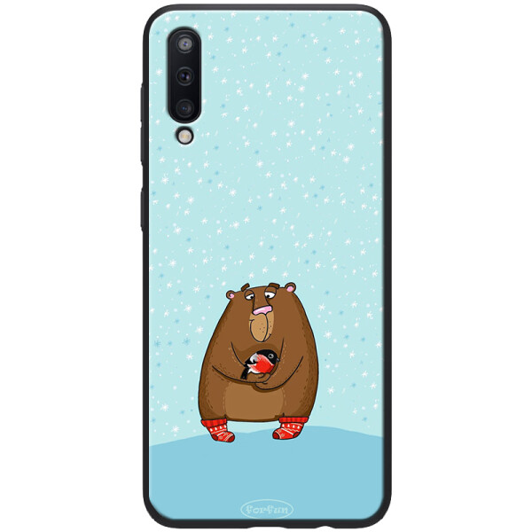 TPU+PC чехол ForFun для Samsung Galaxy A50 (A505F) / A50s / A30s Медведь и снегирь / Голубой
TPU+PC чехол ForFun для Samsung Galaxy A50 (A505F) / A50s / A30s Медведь и снегирь / Голубой
