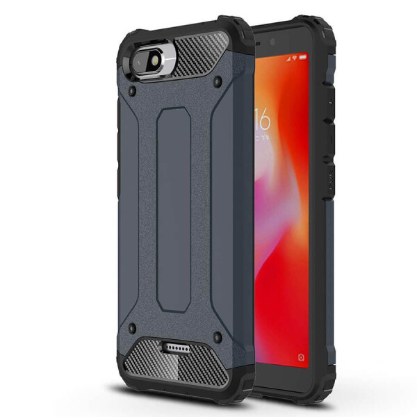Бронированный противоударный TPU+PC чехол Immortal для Xiaomi Redmi 6A Серый / Metal slate
Бронированный противоударный TPU+PC чехол Immortal для Xiaomi Redmi 6A Серый / Metal slate