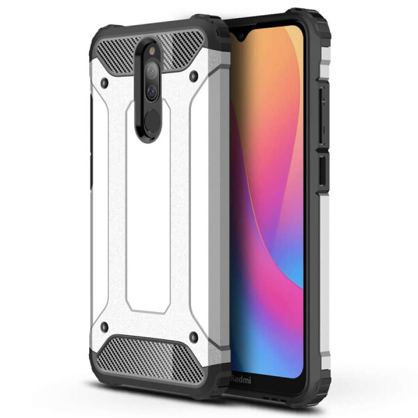 Бронированный противоударный TPU+PC чехол Immortal для Xiaomi Redmi 8 Серебряный
Бронированный противоударный TPU+PC чехол Immortal для Xiaomi Redmi 8 Серебряный
