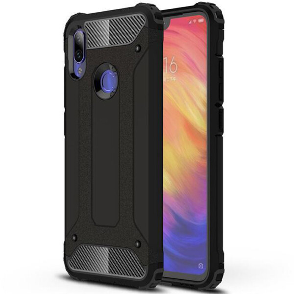 Бронированный противоударный TPU+PC чехол Immortal для Xiaomi Redmi Note 7 / Note 7 Pro / Note 7s Черный
Бронированный противоударный TPU+PC чехол Immortal для Xiaomi Redmi Note 7 / Note 7 Pro / Note 7s Черный