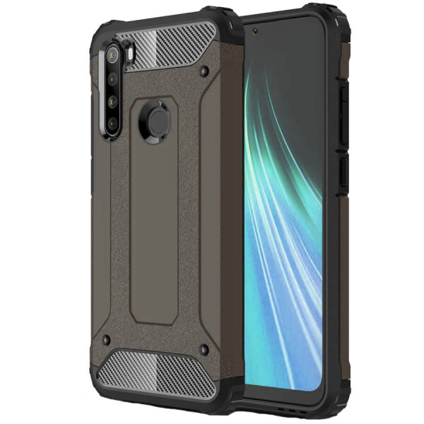 Бронированный противоударный TPU+PC чехол Immortal для Xiaomi Redmi Note 8 Металл / Gun Metal
Бронированный противоударный TPU+PC чехол Immortal для Xiaomi Redmi Note 8 Металл / Gun Metal