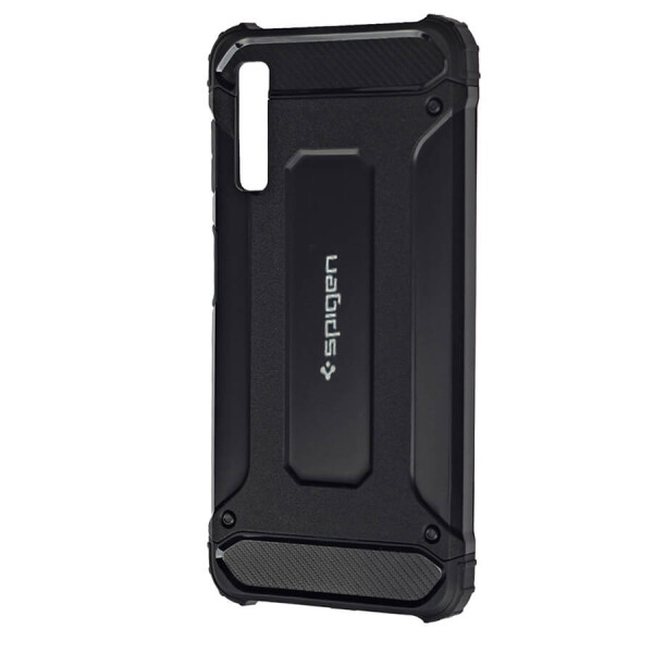 Бронированный противоударный TPU+PC чехол SPIGEN (HC) для Samsung A750 Galaxy A7 (2018) Черный
Бронированный противоударный TPU+PC чехол SPIGEN (HC) для Samsung A750 Galaxy A7 (2018) Черный