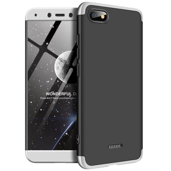 Пластиковая накладка GKK LikGus 360 градусов для Xiaomi Redmi 6A Черный / Серебряный
Пластиковая накладка GKK LikGus 360 градусов для Xiaomi Redmi 6A Черный / Серебряный