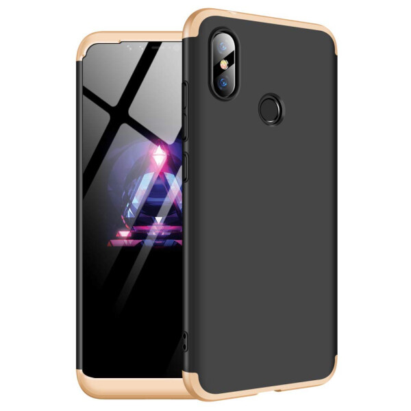 Пластиковая накладка GKK LikGus 360 градусов для Xiaomi Redmi Note 6 Pro Черный / Золотой
Пластиковая накладка GKK LikGus 360 градусов для Xiaomi Redmi Note 6 Pro Черный / Золотой