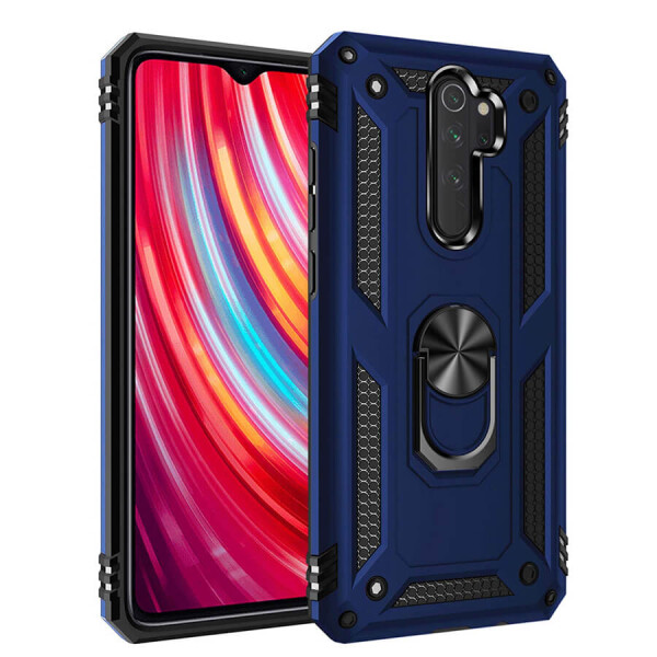 Ударопрочный чехол Serge Ring магнитный держатель для Xiaomi Redmi Note 8 Pro Темно-синий
Ударопрочный чехол Serge Ring магнитный держатель для Xiaomi Redmi Note 8 Pro Темно-синий