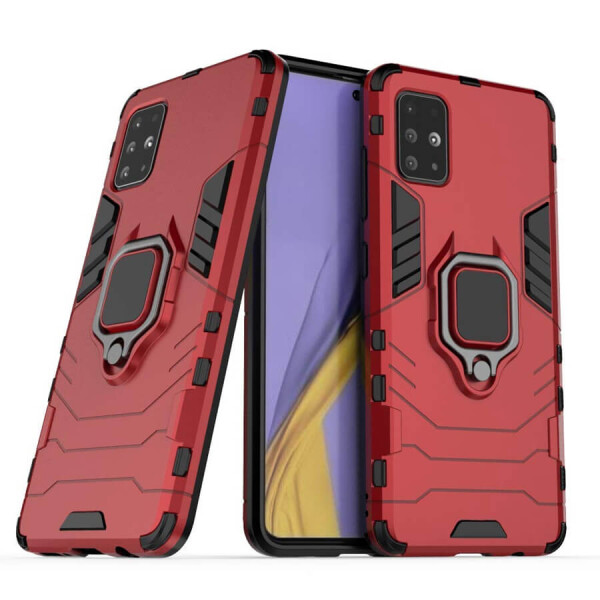 Ударопрочный чехол Transformer Ring под магнитный держатель для Samsung Galaxy A51 Красный / Dante Red
Ударопрочный чехол Transformer Ring под магнитный держатель для Samsung Galaxy A51 Красный / Dante Red