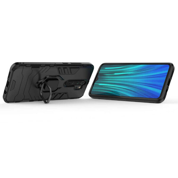 Ударопрочный чехол Transformer Ring под магнитный держатель для Xiaomi Redmi Note 8 Pro Черный / Soul Black
Ударопрочный чехол Transformer Ring под магнитный держатель для Xiaomi Redmi Note 8 Pro Черный / Soul Black