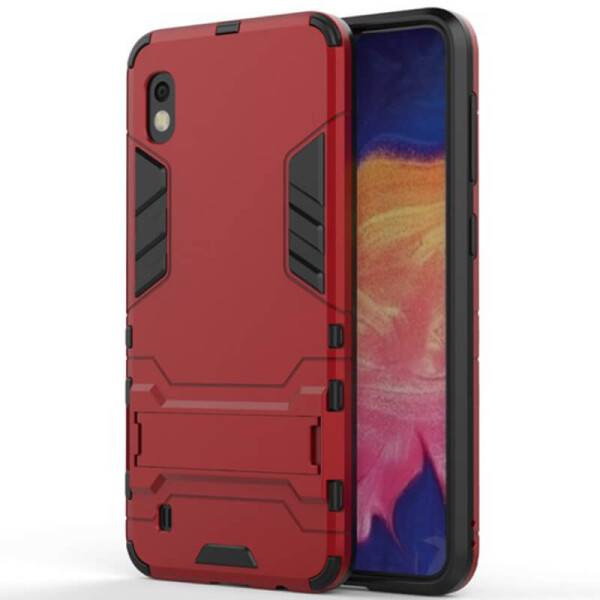 Ударопрочный чехол-подставка Transformer для Samsung Galaxy A10 (A105F) с мощной защитой корпуса Металл / Gun Metal
Ударопрочный чехол-подставка Transformer для Samsung Galaxy A10 (A105F) с мощной защитой корпуса Металл / Gun Metal