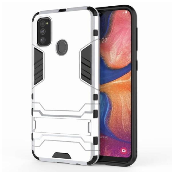 Ударопрочный чехол-подставка Transformer для Samsung Galaxy M30s с мощной защитой корпуса Серый / Metal slate
Ударопрочный чехол-подставка Transformer для Samsung Galaxy M30s с мощной защитой корпуса Серый / Metal slate
