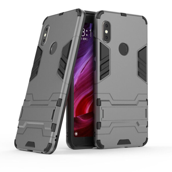 Ударопрочный чехол-подставка Transformer для Xiaomi Redmi Note 5 Pro / Note 5 (DC) с защитой корпуса Металл / Gun Metal
Ударопрочный чехол-подставка Transformer для Xiaomi Redmi Note 5 Pro / Note 5 (DC) с защитой корпуса Металл / Gun Metal