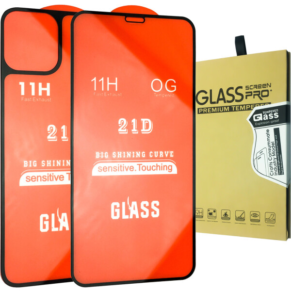 Защитное стекло DK 21D Full Glue face and back для Apple iPhone 11 Pro Max (black) 
Защитное стекло DK 21D Full Glue face and back для Apple iPhone 11 Pro Max (black)