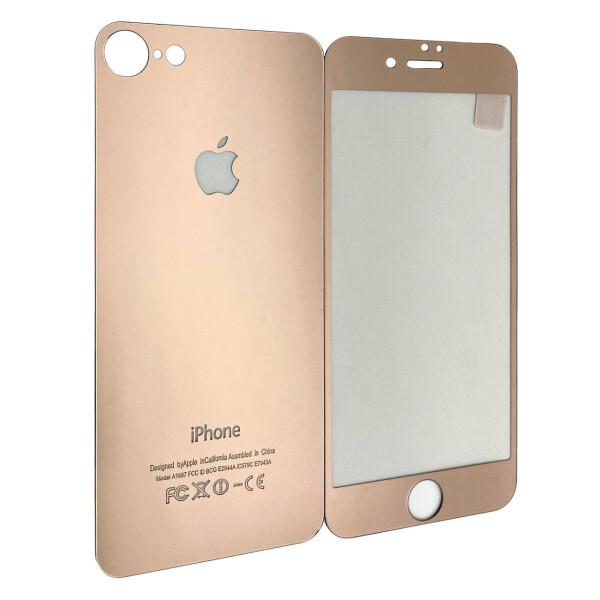 Защитное стекло DK Mirror Full Glue back / face для Apple iPhone 7 / 8 (rose gold)
Защитное стекло DK Mirror Full Glue back / face для Apple iPhone 7 / 8 (rose gold)